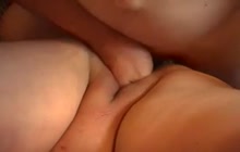Fat wife loves getting fist fucked