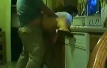 Indian housewife fucked in kitchen